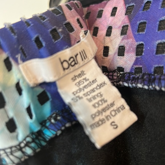 BARlii Women's Printed Laser-Cut Mesh Pencil Skirt - Picture 6 of 6